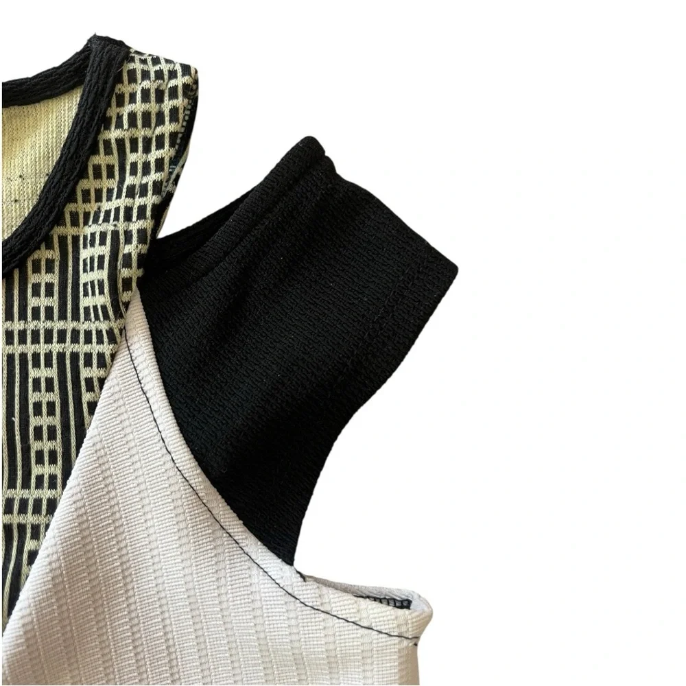 River Island | Black and White Women's Dress Size Medium 6 - Picture 8 of 15